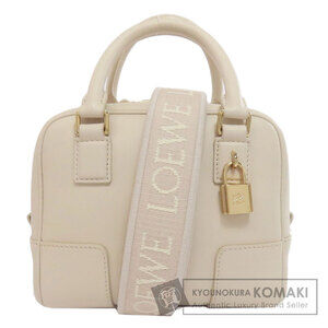 Loewe Amazona Square Handbag Calfskin Leather